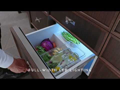 ZIDS240NSS by Monogram - Monogram 24 Double-Drawer Refrigerator