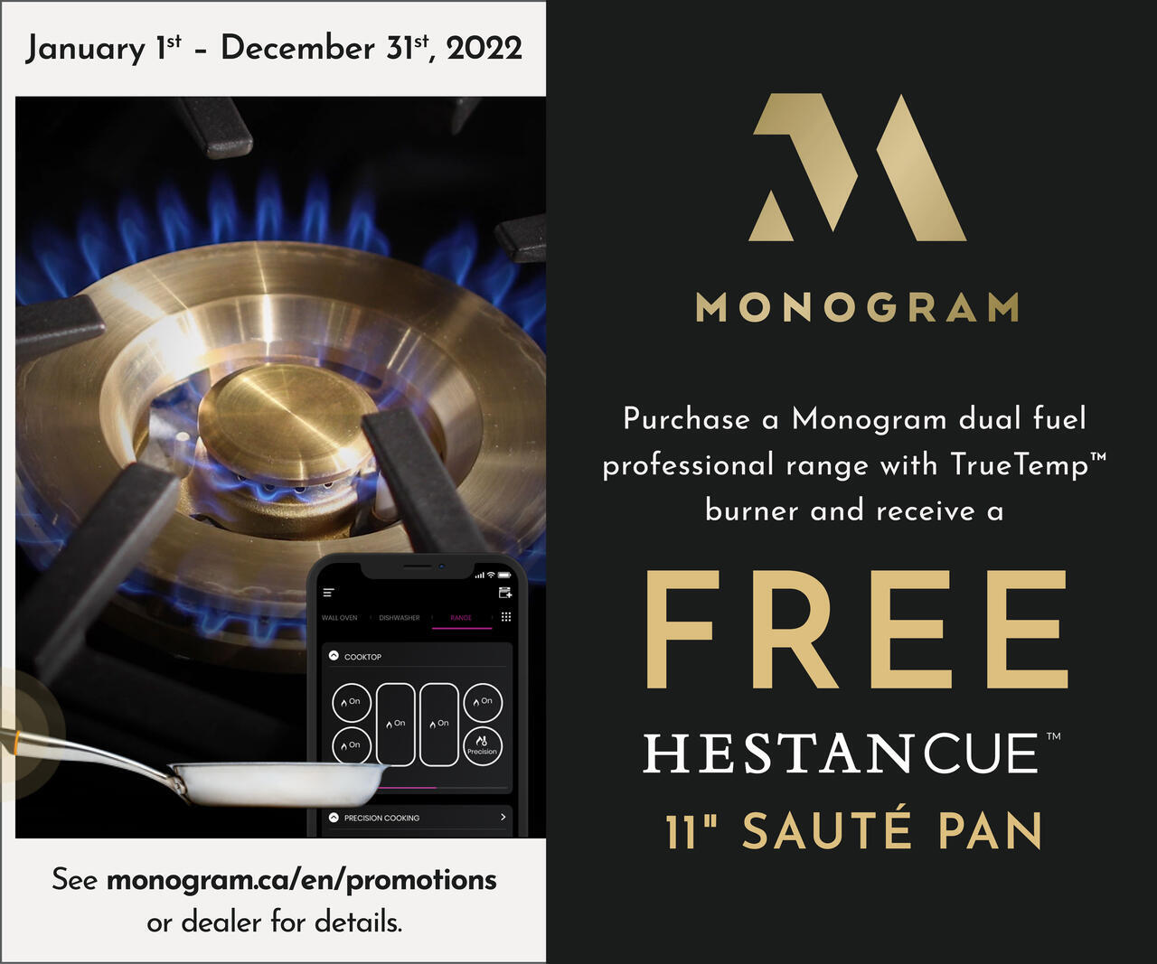 Free Hestancue 11 inch saute pan with purchases