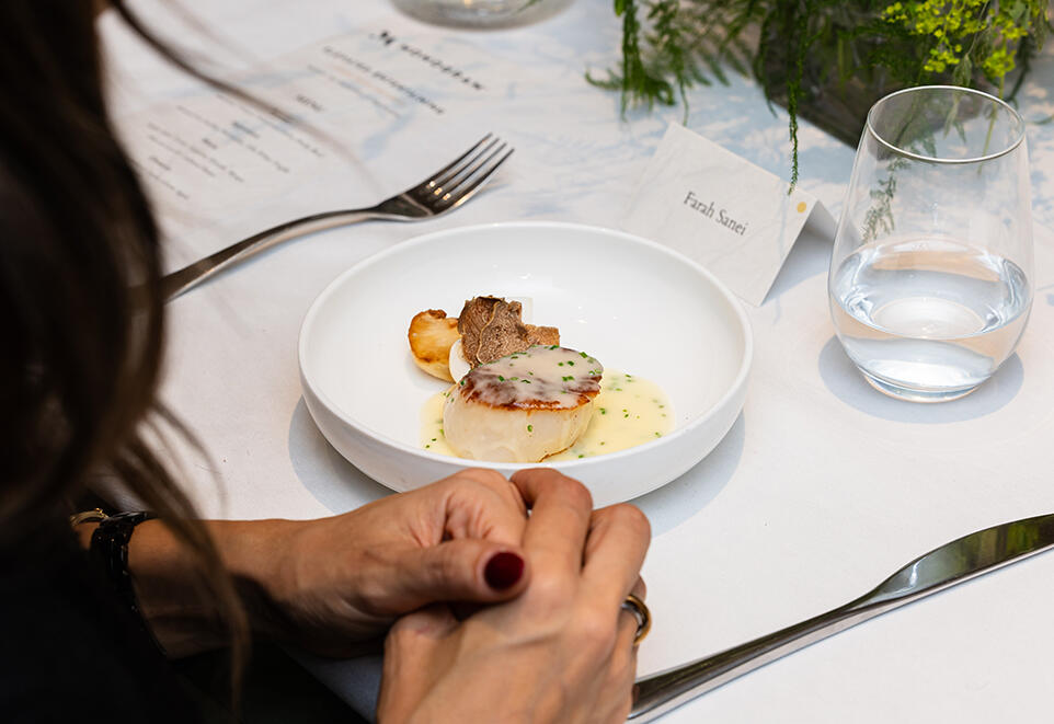 Elevated Entertaining A dining series in collaboration with Holt Renfrew, featuring Michelin Awarded Chef Patrick Kriss.