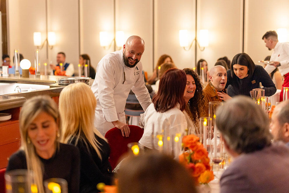 Elevated Entertaining A dining series in collaboration with Holt Renfrew, featuring Michelin Awarded Chef Patrick Kriss.